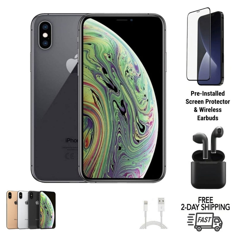 Certified iPhone XS Max smartphone – Free 2-Day US Shipping
